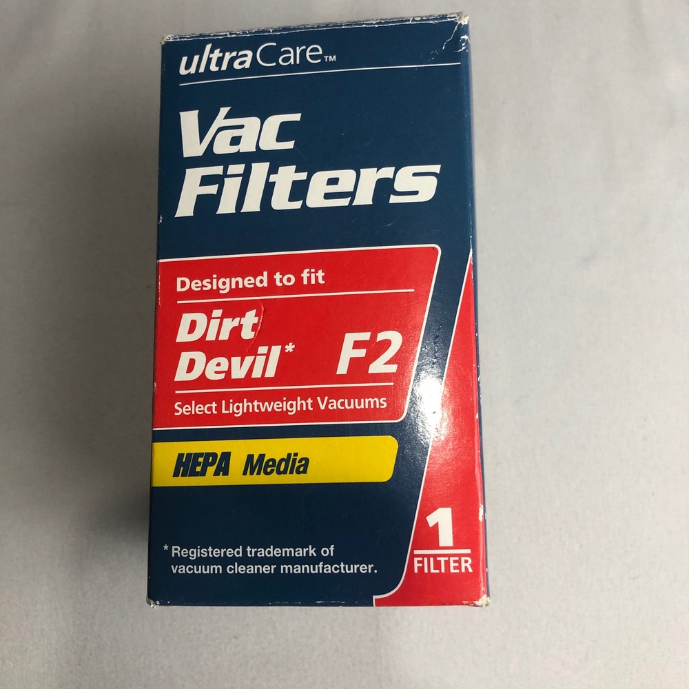 HEPA Filter Type F2 Dirt Devil Vacuum Cleaner Power Flex Flip Stick Power Reach